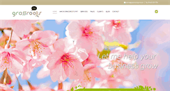 Desktop Screenshot of grassrootspr.co.uk